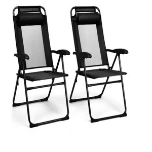 28"Adjustable Folding Recliner Chairs - 1 of 4