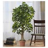 Nearly Natural Schefflera Silk Tree (Real Touch) (4"): Indoor Faux Plant, Lush Greenery, No Assembly Required - image 2 of 3