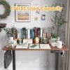 NicBex 48" Electric Height Adjustable Standing Desk,Sit Stand Computer Desk with Sturdy Steel Frame,Hooks,Home Office Desk with Splice Board,Brown - 2 of 4
