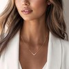 Ross-Simons Italian 10kt Yellow Gold V Necklace - 2 of 3