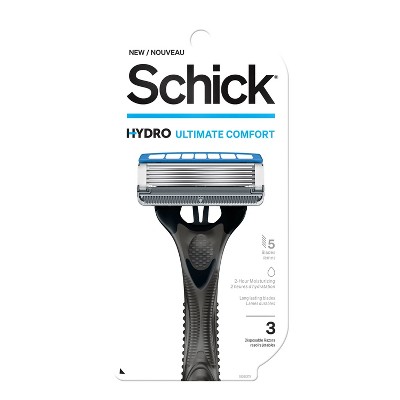 Schick Hydro 5 Ultimate Comfort Men's Disposable Razors - 3ct