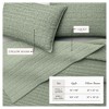 Reversible Honeycomb Waffle Garment Washed Cotton Quilt Set - Great Bay Home - 3 of 4