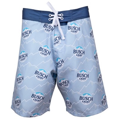 Busch Mens Busch Light Logo & Mountain Range All Over Print Board Shorts - XLarge (36) — фото 2