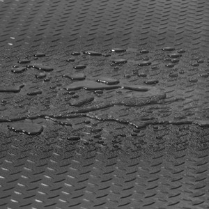 Yukimo 6.48" Garage Floor Mats 2 Rolls, 2.5mm Thickness Black PVC Garage Flooring, Multi-Surface Protection for Under Car, Gym, and Warehouse - 1 of 4