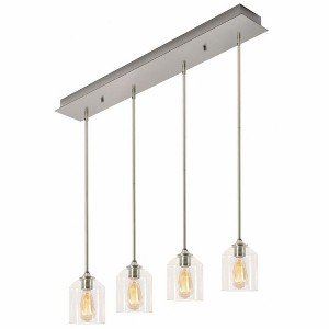 AFX William 4 - Light Pendant in  Satin Nickel - 1 of 4
