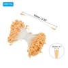 Unique Bargains DIY Craft Handmade Decorative Double Heads Artificial Flower Stamens 680 Pcs - 2 of 4