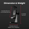 Pivo Smart Mount Adjustable 360° Vertical and Horizontal Smartphone Aluminum Holder Stand - 3 of 4