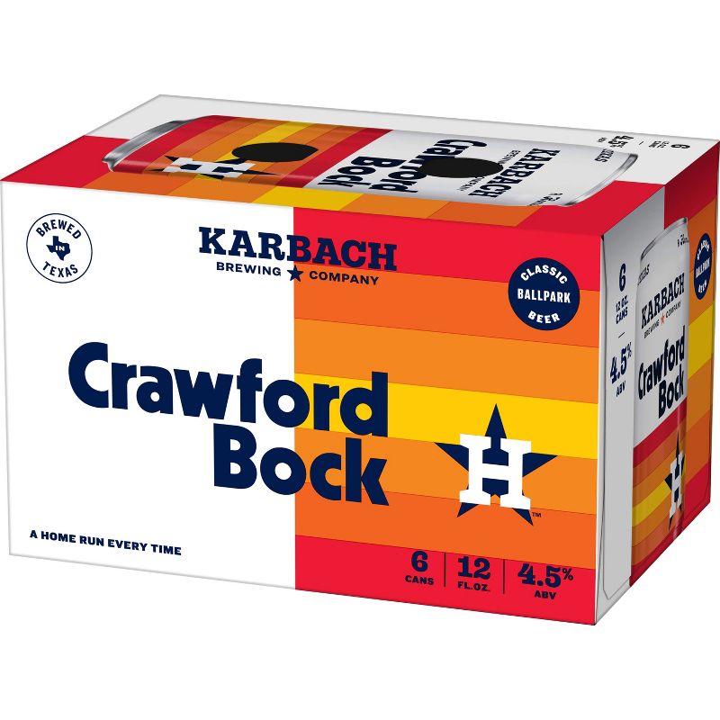 Karbach Crawford Bock Beer - 6pk/12 fl oz Cans, 4 of 12