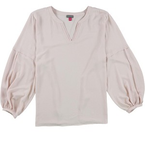 Vince Camuto Womens Bubble Sleeve Pullover Blouse - 1 of 1