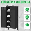 LunaLulinlk The metal food storage cabinet，Kitchen Storage - 3 of 3