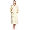 Casual Nights Women's Long Quilted Robe House Dress - 2 of 4