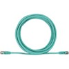 Tripp Lite Cat6a 10G Snagless Shielded Slim STP Ethernet Cable [RJ45 M/M], PoE, Aqua, 10 ft. (N262S10AQ) - 4 of 4