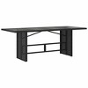vidaXL Garden Dining Set Black, Cream White - 4 of 4