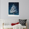Amanti Art Winter Snowy Pine Tree by Pictufy Studio Canvas Wall Art Print Framed - 4 of 4