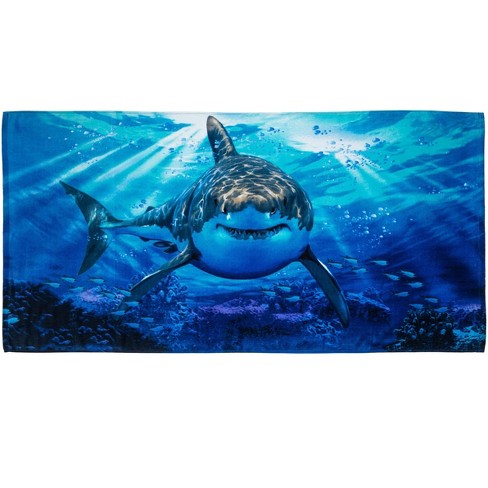 Shark discount beach towel