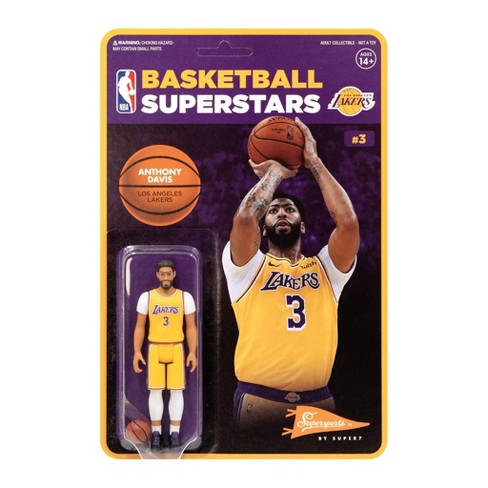 Nba Los Angeles Lakers 3.75 Reaction Action Figure - Anthony Davis : Target