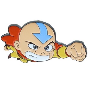 SalesOne LLC Avatar The Last Airbender Aang Chibi Flying Enamel Collector Pin - 1 of 2