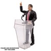 Clear Podium for WWE & AEW Wrestling Action Figures - 2 of 3