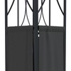 vidaXL Gazebo Dark Gray Steel Large Water-resistant Gazebo - 4 of 4