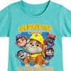 Girls' - Paw Patrol - Rubble & Crew Fitted Short Sleeve Graphic T-Shirt - 2 of 4
