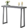 Kings Brand Claude Narrow Console Table with Shelf – Ideal for Entryway, Sofa, Hallway, Living Room, Office, Foyer, 36 Inch - 2 of 4