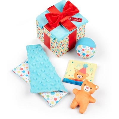 Melissa & Doug Wooden Surprise Gift Box Infant Toy