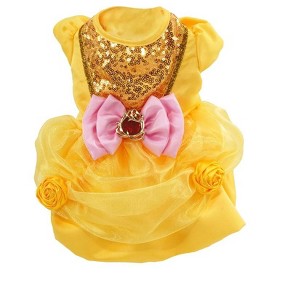Disney Belle Premium Pet Costume - 1 of 2