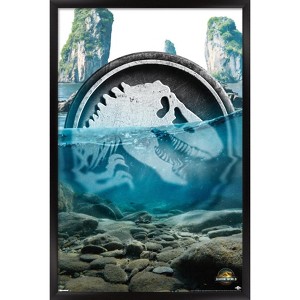 Trends International Jurassic World: Rebirth (2025) - Water Logo Framed Wall Poster Prints - 1 of 4