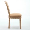 Sapphtopaz French Style Dining Chairs Set of 2 Upholstered Backrest Chair for Kitchen, Dining Room - 4 of 4