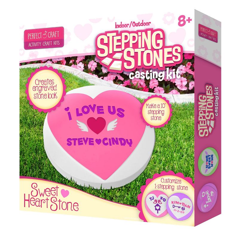 Perfect Craft Stepping Stone Sweet Heart Kit, 1 of 6
