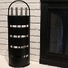 Sunnydaze 4pc Fireplace Tool Set with Slotted Shroud Holder - Black - 4 of 4