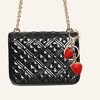 Unique Bargains Strawberry Handbag Charm Gold Tone Red 1 Pc - 2 of 4