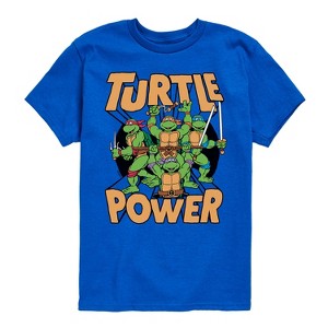 Boys' - Teenage Mutant Ninja Turtles - Turtle Power Short Sleeve Graphic T-Shirt - 1 of 4