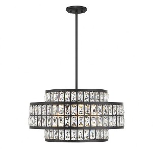 Savoy House Renzo 4 - Light Pendant in  Matte Black - 1 of 4