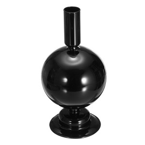 Unique Bargains Ceramics Minimalist Modern Decorative Vase Black - 1 of 4
