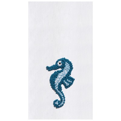 C&F Home Seahorse Flour Sack Cotton Kitchen Towel