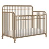 Room & Joy Luna 3-in-1 Convertible Metal Crib JPMA Certified - Gold - image 3 of 4