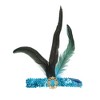 Unique Bargains Women's Feather Sequins Headband 1 Pc - 3 of 4
