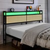 DOMETOUR Iron Full&Queen Platform Bed Frame Black - 3 of 4