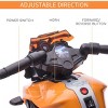 TopComfy Baby Walkers Bike for Kids, Dirt Bike, Ride On Toy Off Road Street Bike, and Training Wheels, Warm Hearted, Orange, 27"*12"*13" - 4 of 4