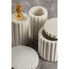 Roksana White Marble Bath Accessories, Set of 4 - image 4 of 4