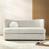 Rene Modern Linen Upholstery Sofa|ARTFUL LIVING DESIGN-Ivory - 3 of 4
