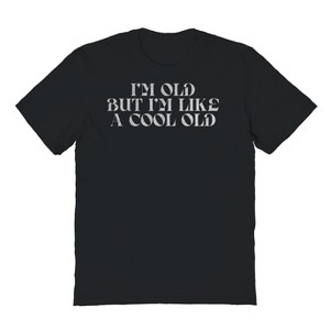 Rerun Island Men's Like A Cool Old Short Sleeve Graphic Cotton T-Shirt - 1 of 3