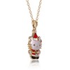 Sanrio Hello Kitty Christmas Santa Hello Kitty Pendant Necklace - 3 of 4