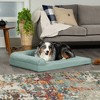 Paw-Quilted Full Support Orthopedic L-Chaise Pet Bed for Dogs & Cats - 2 of 3