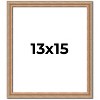 PosterPalooza | Deco Brown Picture Frame - UV Acrylic, Foam Board Backing, Hanging Hardware - 2 of 4