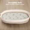 KeaBabies Bassinet Sheet for Baby Girls, Boys, 2-Pack Isla Fitted Bassinet Sheets, Bassinet Mattress Sheets - 2 of 4