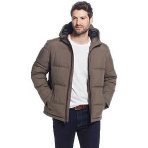 Weatherproof Men's Quilted Puffer with Attached Hood - 1 of 4