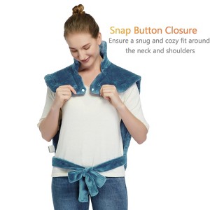 Large Heating Pad for Back, Neck & Shoulder, 22x33 Inch Washable Velvet Heated Pads with 4 Heat Levels & 2-H Auto Shut Off, for Home, Office - 1 of 4