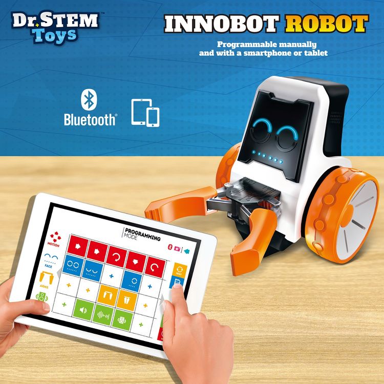 Dr. STEM Innobot Robot Kit, Build & Program Bluetooth Control for Kids 8+, 3 of 8